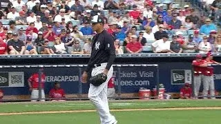 PHI@NYY: Betances escapes jam in 2nd with strikeout