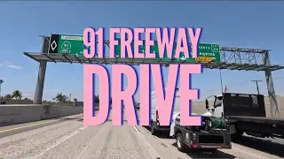 4K West Bound 91 Freeway Drive