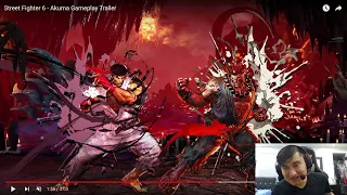 Street Fighter 6 Akuma Gameplay Trailer Reaction! Let’s go!! 😱😍😈 #streetfighter6 #akuma