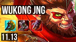 WUKONG vs KAYN (JUNGLE) | 9/2/14, 1400+ games, Legendary, 800K mastery | EUW Master | v11.13
