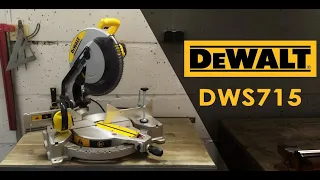 Торцовочная пила DeWalt DWS715 / Обзор покупки
