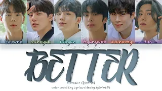 MONSTA X (스타엑스) - 'Better' Lyrics (Color Coded_Eng)