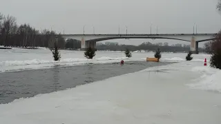 Юрий Костенко впервые заплыв в проруби 50 м. МОРЖИ СТОЛИЦЫ 10.02.2019