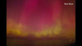 Northern Lights timelapse from Ontario, Canada