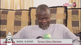 WADIAL 18 SAFAR :Tarixou Darou Marnane ak Serigne Elhadji Mbacke ibn S.Abdourahmane mom Borom Darou