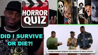 Jordan Peele Gives the Cast of Us the Ultimate Horror Quiz REACTION!!!