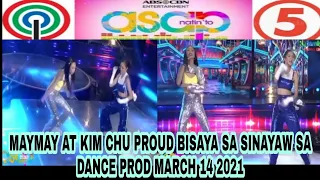 VIRAL🎯!! WOW MAYMAY ENTRATA AT KIM CHU VERY PROUD BISAYA DAHIL SINAYAW NILA BUDOT DANCE SA ASAP PROD