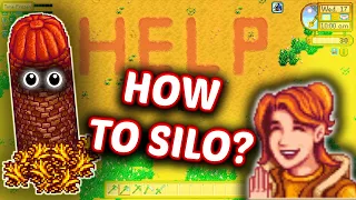 Stardew Valley SILOS how to QUICK guide!
