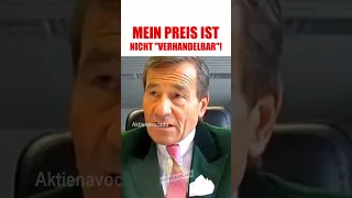 Wolfgang Grupp Mein Preis Ist Nicht "Verhandelbar"! (#grupp4president)