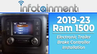 2019-2023 Ram 1500 Electronic Trailer Brake Controller Installation - Easy DIY Plug & Play Install!