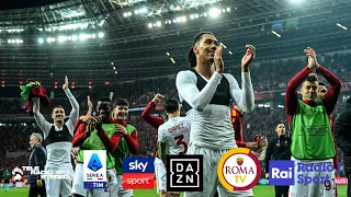 Leverkusen 0-0 Roma - Highlights UEL fischio finale TRS, Sky, Roma TV, Rai, Romanista, ReteSport