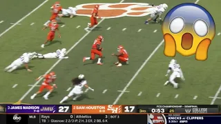 Sam Houston State CRAZY Comeback vs James Madison | 2021 Spring College Football