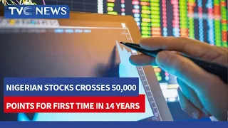 Nigerian Stocks Cross 50,000 Points For First Time Since 2008