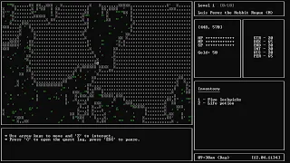 Open world Ascii based Python RPG | Python Curses