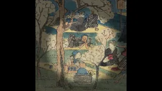 おいしい美術150🌸歌川広重《江都名所 御殿山遊興》1836-37年頃