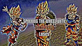 Spinning The Wheel Until SSJ Goku Loses