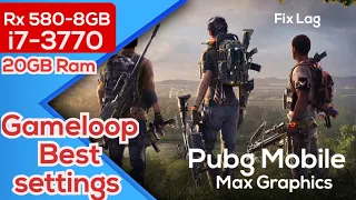 Rx 580 8Gb Emulator Pubg Mobile Best setting max graphics