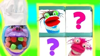 Trolls Movie Chef Get Colorful Play Doh Dentist Teeth Surprise