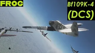 Bf109K-4 & FW190D-9 Vs B17G & Mustang (Digital Combat Simulator World)