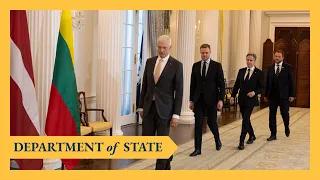 Secretary Blinken meets with Foreign Ministers from Estonian,  Latvian, and Lithuanian