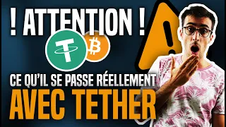 Bitcoin : Ce qu’il se passe réellement avec Tether ! ATTENTION !