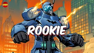 Who is DC Comics Superheavy Batsuit aka Rookie? Powerful New "Batman" without Wayne Tech.