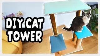 Building A DIY Cat Tower