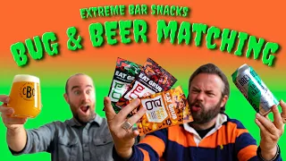 Bug & Beer Matching: extreme bar snacks | The Craft Beer Channel