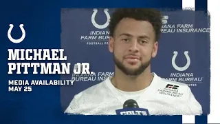 Michael Pittman Jr. Media Availability | 2021 Colts OTAs