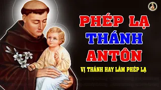 CUỘC ĐỜI PHÉP LẠ THÁNH ANTÔN | VỊ THÁNH HAY LÀM PHÉP LẠ.