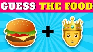 Guess The Food By Emoji | Food And Drink By Emoji Quiz 🍕🍔🌮