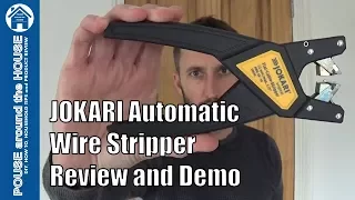 Jokari FKZ Wire Strippers review and demo. Jokari automatic cable strippers!