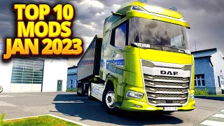 Top 10 Mods For ETS2 1.46 - JANUARY 2023 (Season 1) | ETS2 1.46 MODS