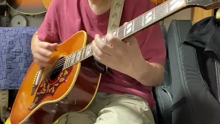 Taxman | The Beatles | Solo Guitar Arrangement | Gibson Hummingbird,1965