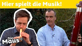 Wie kommt der Ton aus dem Fagott? | Die Maus | WDR