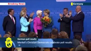 Angela Merkel Triumphant: German voters deliver chancellor a landside personal victory