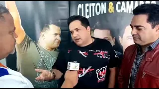 Clayton e Camargo. festa de agosto ano 2022 . Ribeirão das Neves. Entrevista.