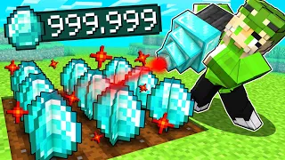 9,999,999,99 DIAMANTEN FARMEN