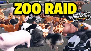 We Raided Private Servers As ZOO ANIMALS... (Liberty County)