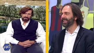 L'allenatore della Juventus Andrea Pirlo - Quelli che il calcio 22/11/2020