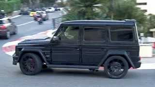 LOUD BRABUS G-Wagons Making Some Noise in Monaco!!