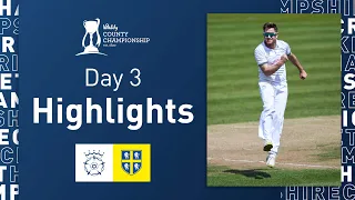 Dawson Takes Five Wicket Haul | Hampshire v Durham - Vitality CC, Day Three Highlights