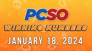 P15M Jackpot Super Lotto 6/49, 2D, 3D, 6D, and Lotto 6/42 | January 18, 2024