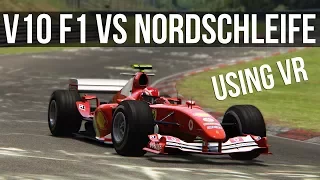 Assetto Corsa - How Fast Is A V10 Formula 1 Car At The Nordschleife?