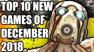 Top 10 NEW Games of December 2018 To Look Forward To [PS4, Xbox One, Switch, PC]