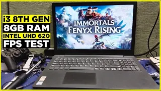 Immortals Fenyx Rising Game Tested on Low end pc|i3 8GB Ram & Intel UHD 620|Fps Test 😇|