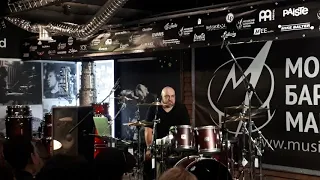 Макс Малышев - мастер-класс в барабанном магазине МузИмпорт