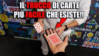 IL TRUCCO DI CARTE PIÙ FACILE CHE ESISTE!! Tutorial con @Hydemagician