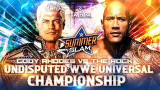 Cody Rhodes Vs The Rock match 100℅ Confirmed