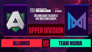 Dota2 - Alliance vs. Team Nigma - Game 1 - DreamLeague S15 DPC WEU - Upper Division